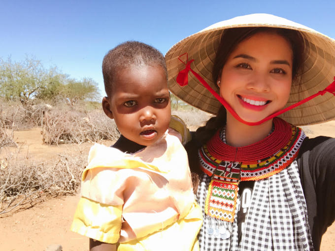 Hoa hâu Phạm Hương đã có những cảm nhận sâu sắc về vùng đất và con người ở Kenya.