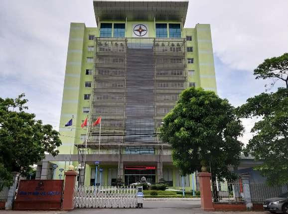 Trụ sở Công ty Điện lực Nghệ An. Ảnh: Zing