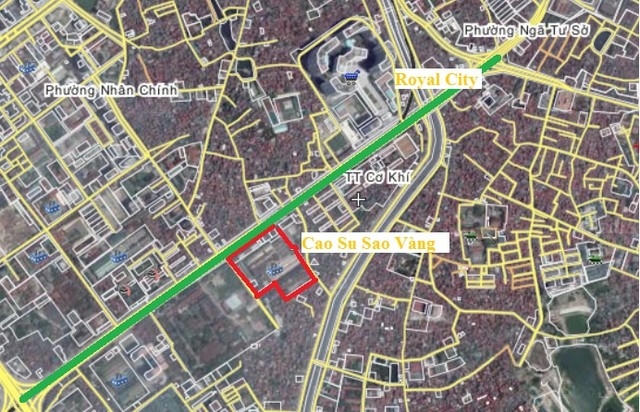Khu đất vàng Cao Su Sao Vàng gần nhiều dự án đô thị lớn, bám sát tuyến metro.