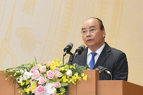 Thủ tướng Nguyễn Xuân Phúc. Ảnh: VGP
