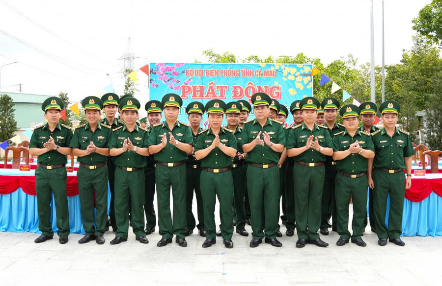 Ban Chỉ huy BĐBP tỉnh Cà Mau phát động lễ Tết trồng cây Xuân Bính Ngọ 2026.