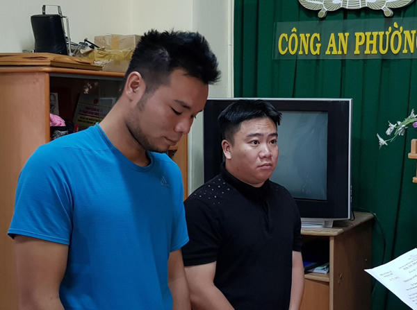 Hai đối tượng bị khởi tố.