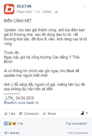 Nguồn: Facebook.