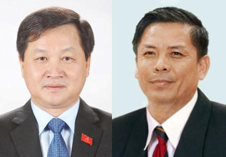 Ông Lê Minh Khái và ông Nguyễn Văn Thể.