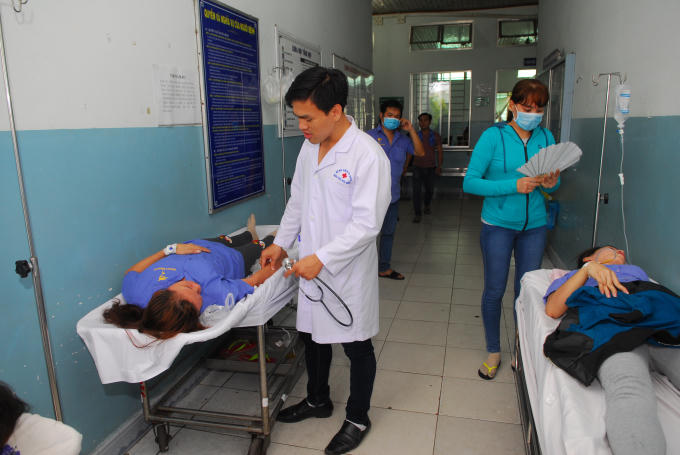 Bác sĩ cho biết họ không phải bị ngộ độc.