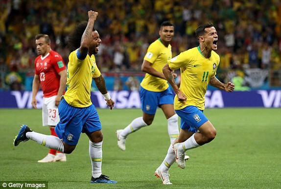 Brazil c&oacute; trận h&ograve;a đ&aacute;ng thất vọng ở ng&agrave;y ra qu&acirc;n. (Ảnh Getty Images)