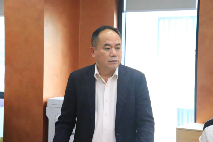 Trung tướng Nguyễn Thanh Tùng, Giám đốc Công an TP Hà Nội phát biểu tại buổi làm việc. Ảnh: CAHN.