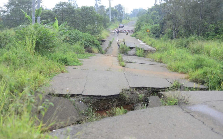 Sau 5 năm tạm dừng thi công, tuyến tránh Bảo Lộc dự kiến sẽ được đầu tư trong năm 2026, với tổng kinh phí 400 tỉ đồng. Ảnh: Phúc Khánh