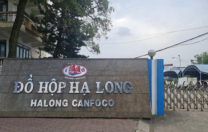 Trụ sở Công ty CP đồ hộp Hạ Long trên phố Lê Lai, TP Hải Phòng. Ảnh: Nguyễn Hoàn