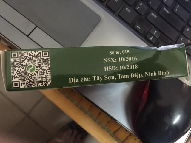 Nơi sản xuất ghi trên hộp thuốc nhưng trên thực tế lại không có.