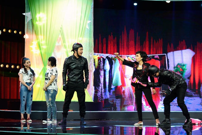 Phần thi của đội được ban giám khảo nhận xét rất tốt.