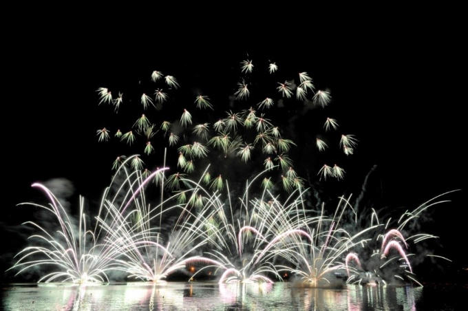 Pháo hoa đêm Hỏa - Đội Việt Nam.