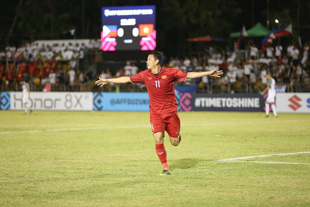 Anh Đức sẽ trở lại đội hình chính thức của đội tuyển Việt Nam (ảnh: Huyền Trang)