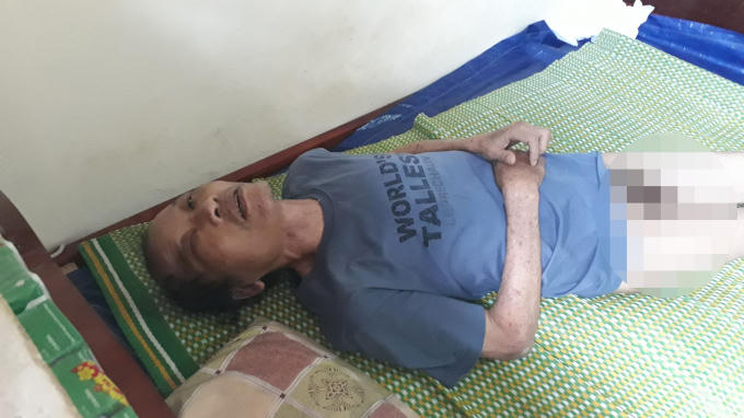 Hình ảnh ông Nguyễn Xuân Ký (67 tuổi) ở Hải Phòng.