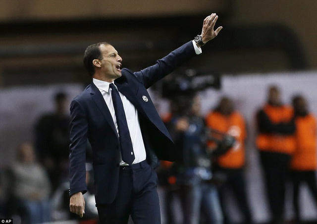 HLV Allegri đang thành công giống như năm 2015.