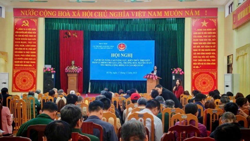 Nâng cao chất lượng, hiệu quả trong công tác Trợ giúp pháp lý trên địa bàn tỉnh Bắc Ninh.