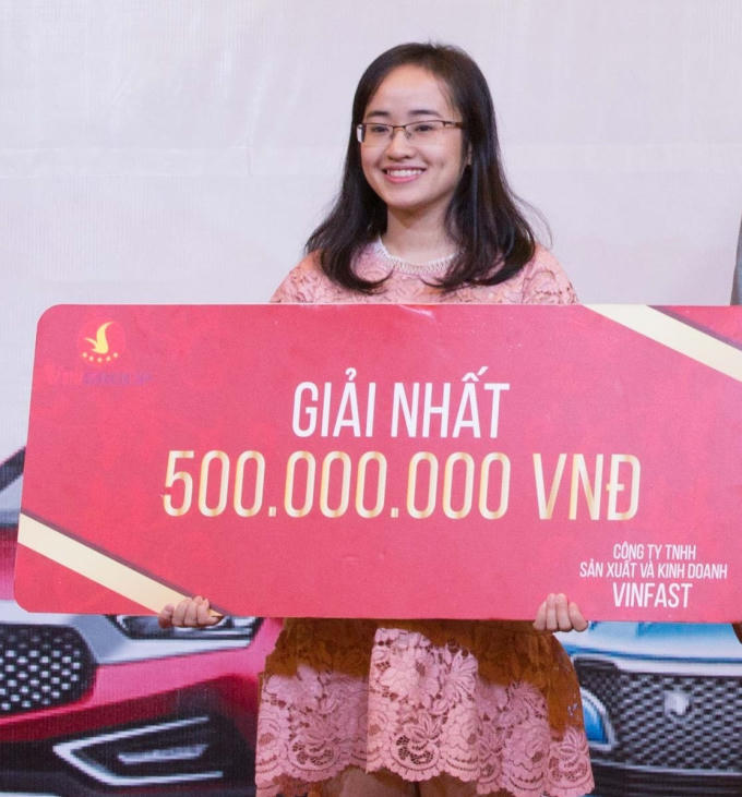 1,1 tỷ đồng giải thưởng