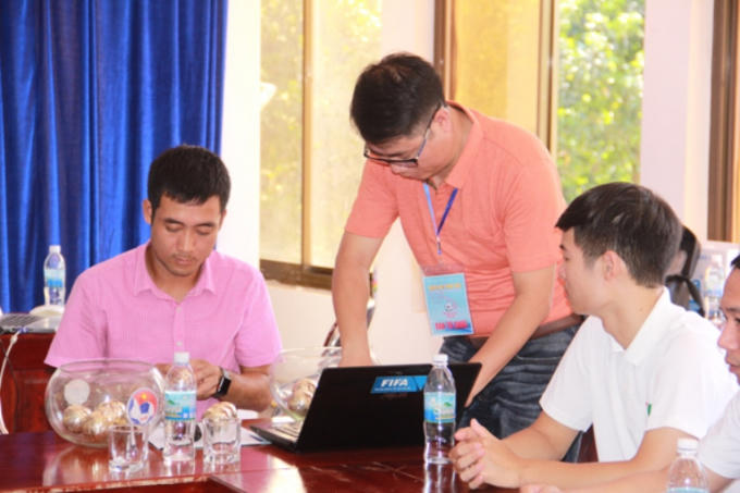 Tổ trọng tài của VCK Press Cup 2018