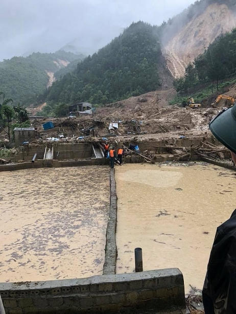 Mưa lũ khiến tỉnh Lai Châu bị thiệt hại nặng nề, 18 người chết và mất tích (Ảnh Nguyễn Thanh Quang).