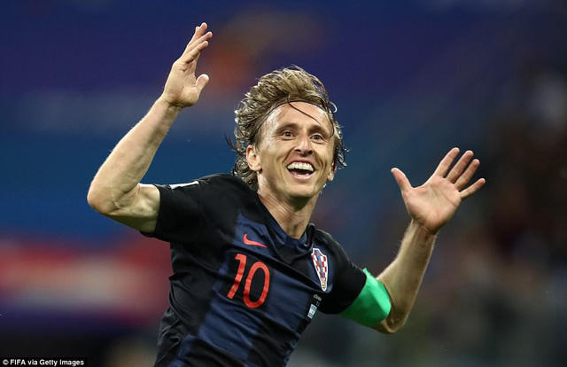 Số 10 Modric vẫn l&agrave; linh hồn của Croatia