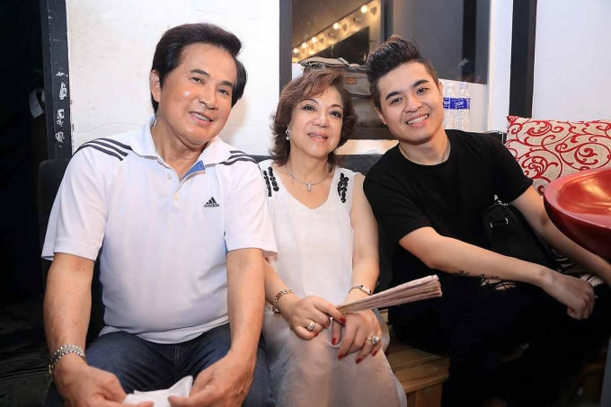 Hoài Anh Kiệt ở gia đình.