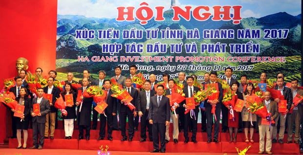 Hội nghị xúc tiến đầu tư bàn tỉnh Hà Giang