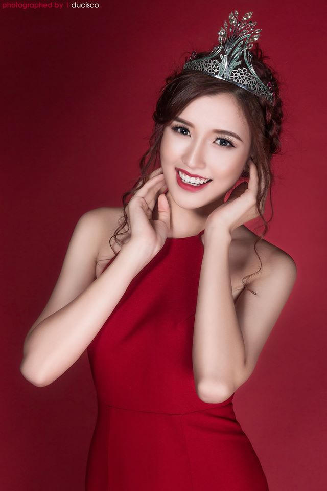 Đặng Phạm Phương Chi từng đăng quang Nữ hoàng Trang sức 2015. (Ảnh: NVCC)