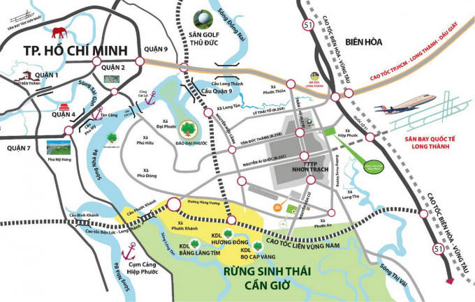 nhung tuyen duong ket noi den san bay