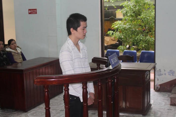 Trần Văn Thạnh tại tòa.