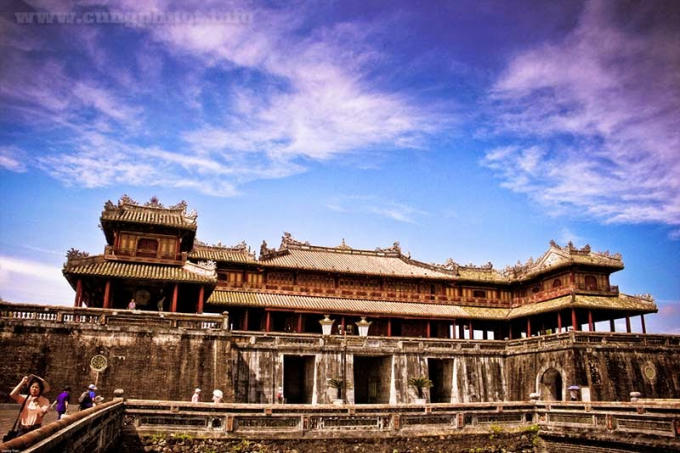 Bóng dáng của Thành nội cổ xưa. (Ảnh: Danny_Tran)
