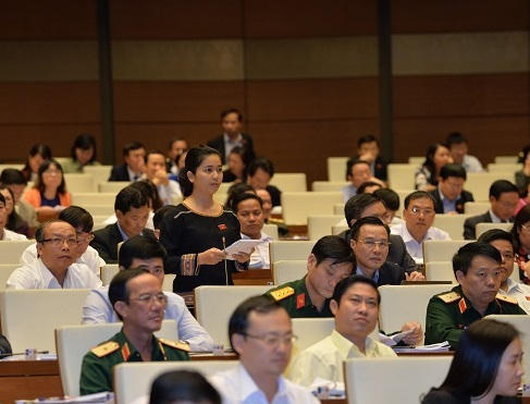 Đại biểu Ksor Phước Hà (đoàn Gia Lai).