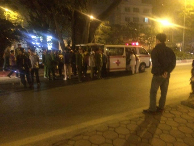 Ngay sau khi nhận được thông tin lực lượn chức năng đã nhanh chó có mặt.