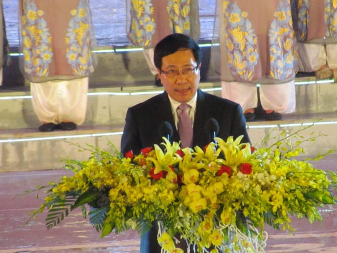 Ông Phạm Bình Minh - Phó Thủ tướng Chính phủ, Bộ trưởng Bộ Ngoại giao khẳng định rằng Festival Huế đã trở thành ngày hội văn hóa lớn, thu hút sự quan tâm của người dân cả nước và bạn bè quốc tế.