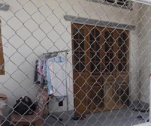 Ngôi nhà xảy ra vụ thiêu.