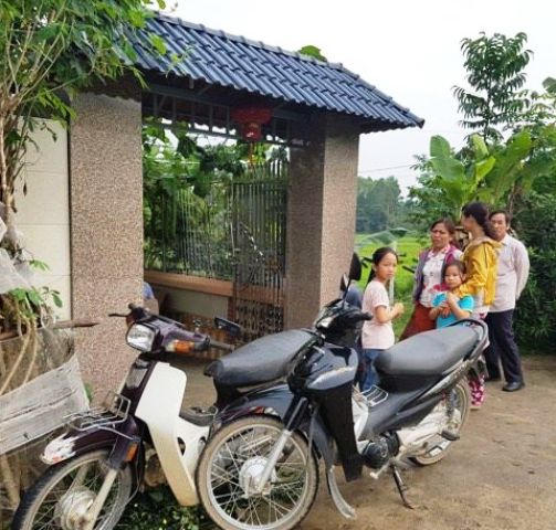 Ngôi nhà của nạn nhân, cũng là nơi hung thủ ở thời gian gần đây (anh ĐT).
