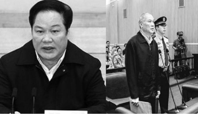 Chu Minh Quốc khi đương chức và lúc ra trước tòa.