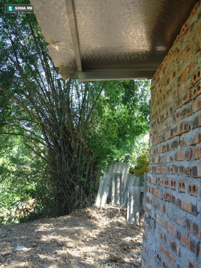 Khu vực xin xây chuồng gà của ông Quý. Ảnh do ông Quý cung cấp.