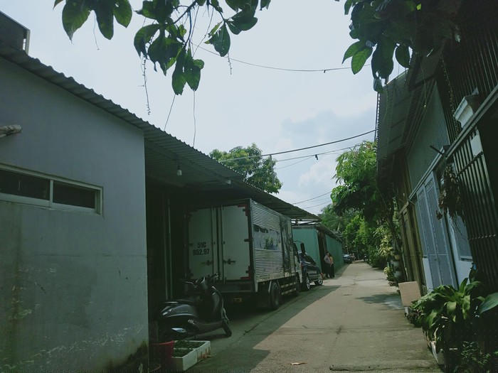 Công trình vi phạm của gia đình Phó chủ tịch HĐND quận Thủ Đức ảnh: H.T