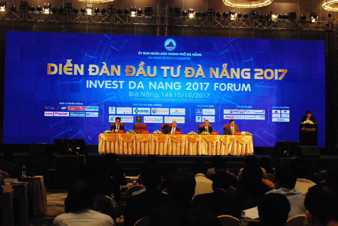 Diễn đàn Đầu tư Đà Nẵng 2017 thu hút gần 1.000 đại biểu.