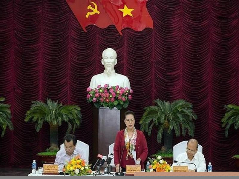 Chủ tịch Quốc hội làm việc tại Bình Thuận.
