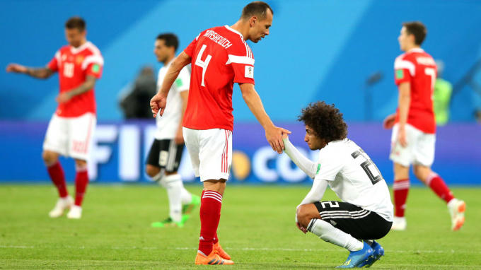 Đội tuyển Nga sẽ có trận quyết chiến tranh ngôi đầu bảng A với đội tuyển Urugoay. (Ảnh: Getty Images)