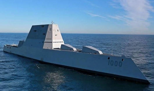 Tàu USS Zumwalt.