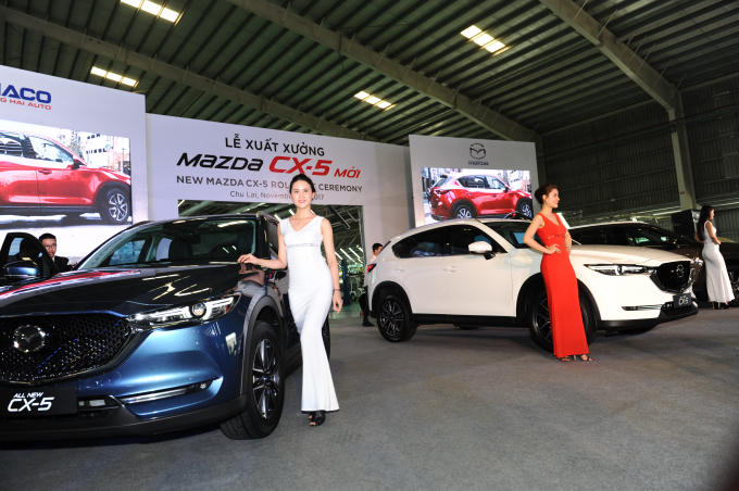 Mẫu Mazda CX-5 có mức giá từ 859 đến 989 triệu đồng.