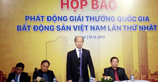Chính thức phát động giải thưởng quốc gia bất động sản Việt Nam