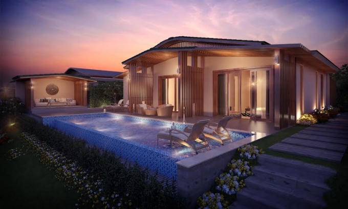 Kiến trúc hiện đại và sang trọng của biệt thự nghỉ dưỡng Mövenpick Villas