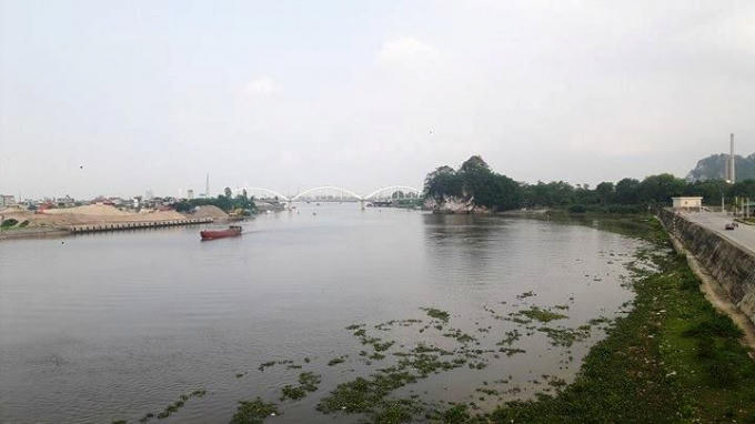 Dự án kè đê Hữu Đáy đoạn qua TP Ninh Bình.