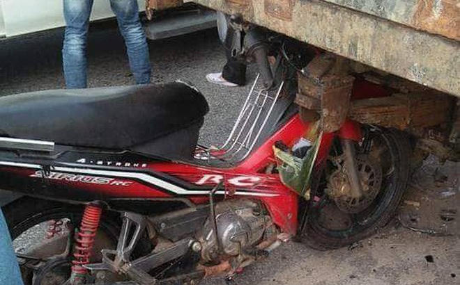 Hiên trường vụ tai nạn.