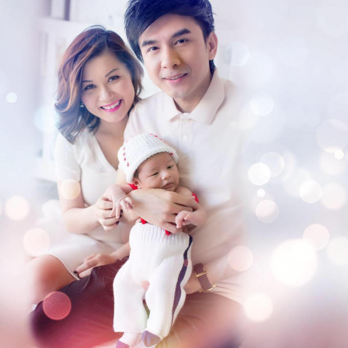 Gia đình nhỏ của Đan Trường.