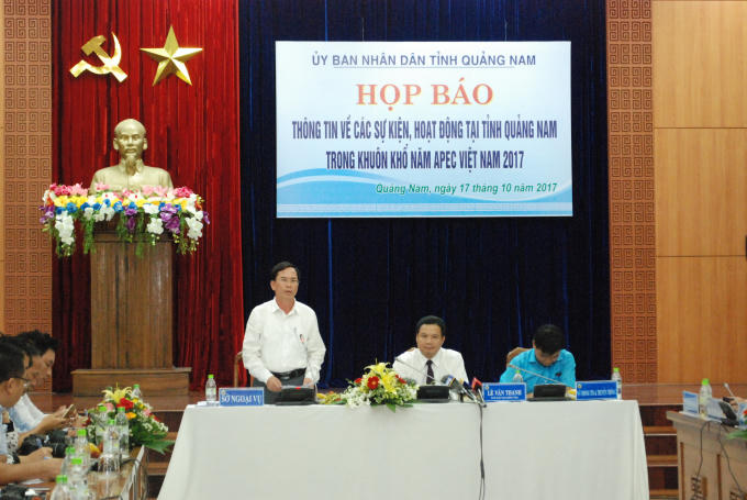 Tỉnh Quảng Nam tổ chức nhiều hoạt động trước thềm Tuần lễ cấp cao APEC 2017.