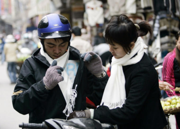 Kh&ocirc;ng khí lạnh tăng cường, mi&ecirc;̀n Bắc rét đ&acirc;̣m dịp Gi&aacute;ng sinh.